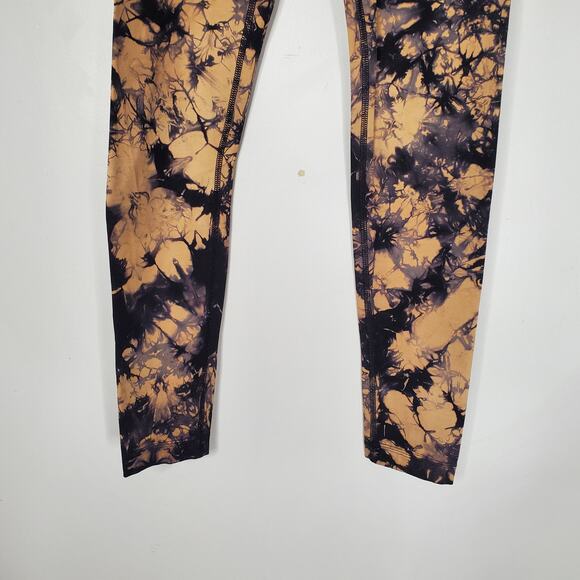 Zumba Wear Tie Dye High Waisted Ankle Leggings Dance Fitness Compression Medium - Picture 8 of 11